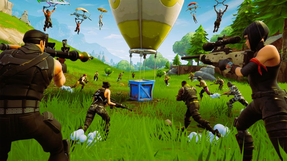 Strategic Play in Fortnite